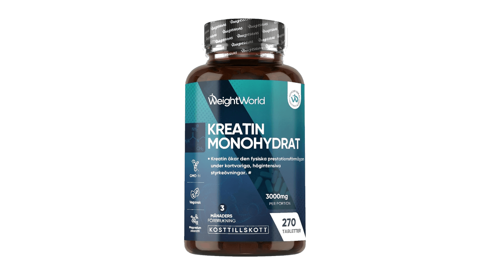 Creatine Monohydrate Tablets - 3000mg